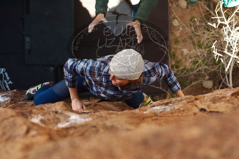 Bouldering in Hueco Tanks on 02/24/2019 with Blue Lizard Climbing and Yoga

Filename: SRM_20190224_1138180.jpg
Aperture: f/4.0
Shutter Speed: 1/400
Body: Canon EOS-1D Mark II
Lens: Canon EF 50mm f/1.8 II