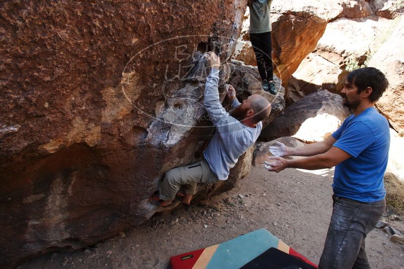 Bouldering in Hueco Tanks on 02/24/2019 with Blue Lizard Climbing and Yoga

Filename: SRM_20190224_1228310.jpg
Aperture: f/5.6
Shutter Speed: 1/400
Body: Canon EOS-1D Mark II
Lens: Canon EF 16-35mm f/2.8 L