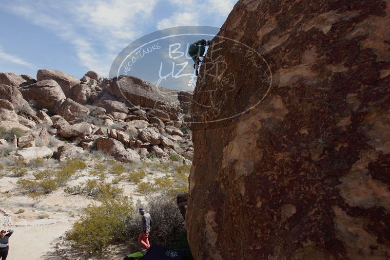 Bouldering in Hueco Tanks on 02/24/2019 with Blue Lizard Climbing and Yoga

Filename: SRM_20190224_1230400.jpg
Aperture: f/5.6
Shutter Speed: 1/800
Body: Canon EOS-1D Mark II
Lens: Canon EF 16-35mm f/2.8 L