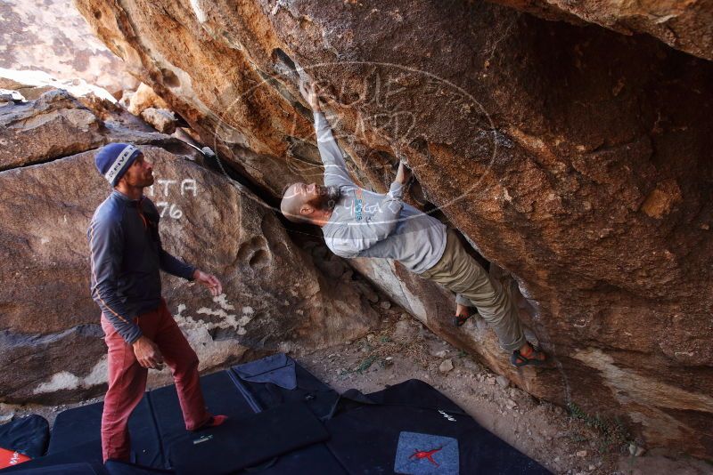 Bouldering in Hueco Tanks on 02/24/2019 with Blue Lizard Climbing and Yoga

Filename: SRM_20190224_1345040.jpg
Aperture: f/5.0
Shutter Speed: 1/250
Body: Canon EOS-1D Mark II
Lens: Canon EF 16-35mm f/2.8 L