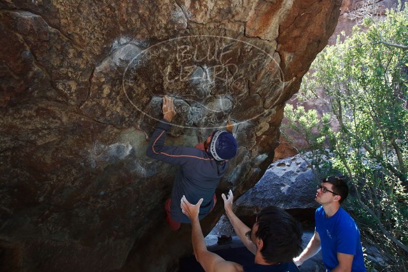 Bouldering in Hueco Tanks on 02/24/2019 with Blue Lizard Climbing and Yoga

Filename: SRM_20190224_1407590.jpg
Aperture: f/5.6
Shutter Speed: 1/250
Body: Canon EOS-1D Mark II
Lens: Canon EF 16-35mm f/2.8 L