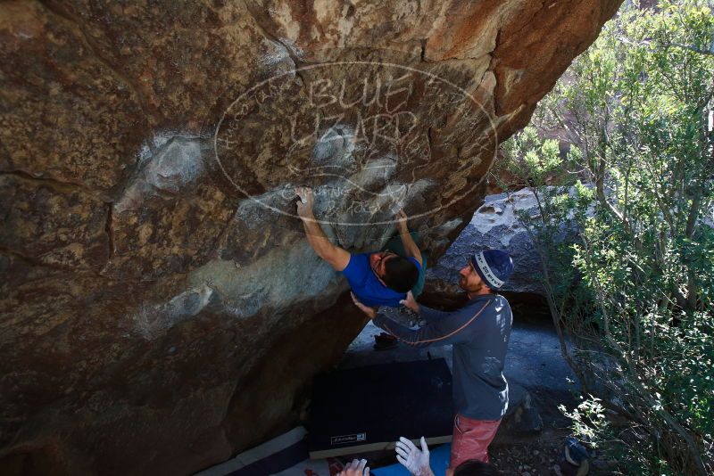Bouldering in Hueco Tanks on 02/24/2019 with Blue Lizard Climbing and Yoga

Filename: SRM_20190224_1408240.jpg
Aperture: f/5.6
Shutter Speed: 1/320
Body: Canon EOS-1D Mark II
Lens: Canon EF 16-35mm f/2.8 L