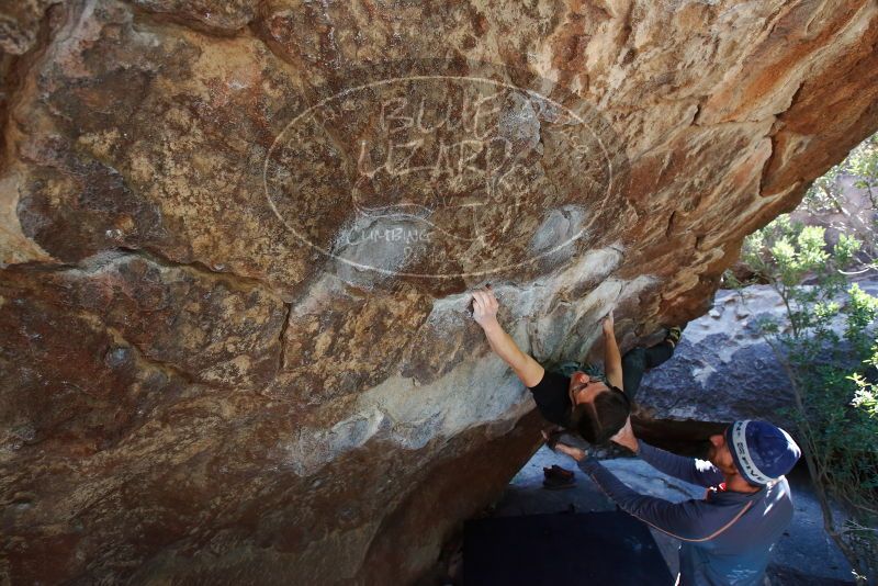 Bouldering in Hueco Tanks on 02/24/2019 with Blue Lizard Climbing and Yoga

Filename: SRM_20190224_1410320.jpg
Aperture: f/5.6
Shutter Speed: 1/200
Body: Canon EOS-1D Mark II
Lens: Canon EF 16-35mm f/2.8 L