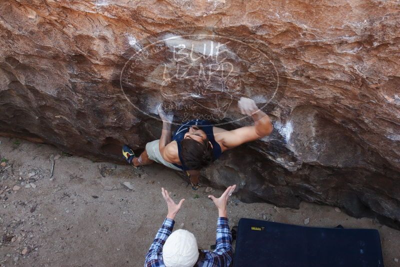 Bouldering in Hueco Tanks on 02/24/2019 with Blue Lizard Climbing and Yoga

Filename: SRM_20190224_1453090.jpg
Aperture: f/5.6
Shutter Speed: 1/200
Body: Canon EOS-1D Mark II
Lens: Canon EF 16-35mm f/2.8 L