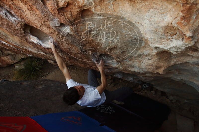 Bouldering in Hueco Tanks on 03/01/2019 with Blue Lizard Climbing and Yoga

Filename: SRM_20190301_1120520.jpg
Aperture: f/5.6
Shutter Speed: 1/250
Body: Canon EOS-1D Mark II
Lens: Canon EF 16-35mm f/2.8 L