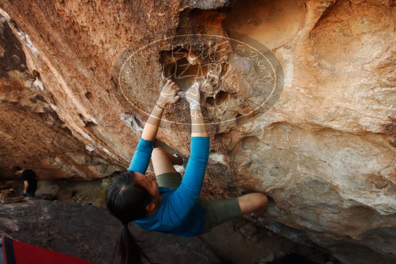 Bouldering in Hueco Tanks on 03/01/2019 with Blue Lizard Climbing and Yoga

Filename: SRM_20190301_1127140.jpg
Aperture: f/5.6
Shutter Speed: 1/250
Body: Canon EOS-1D Mark II
Lens: Canon EF 16-35mm f/2.8 L