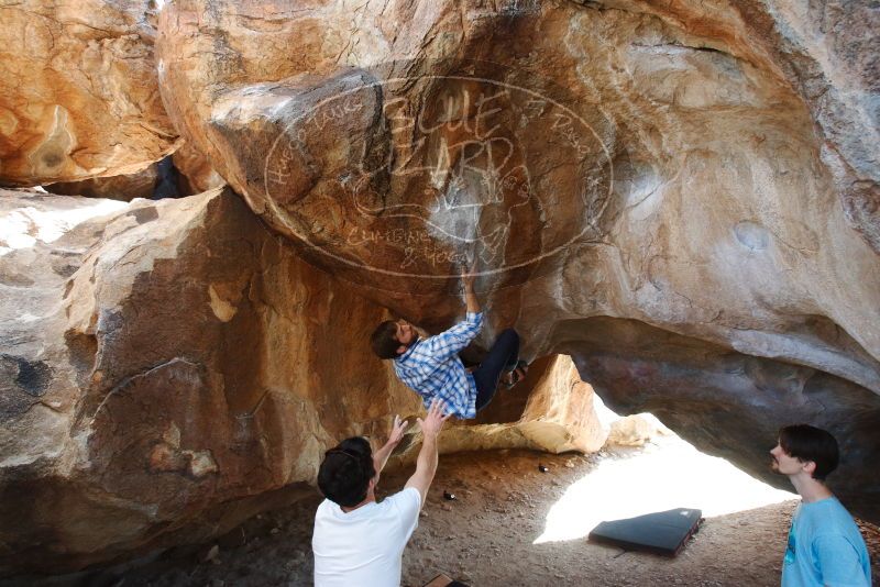 Bouldering in Hueco Tanks on 03/01/2019 with Blue Lizard Climbing and Yoga

Filename: SRM_20190301_1234240.jpg
Aperture: f/5.0
Shutter Speed: 1/250
Body: Canon EOS-1D Mark II
Lens: Canon EF 16-35mm f/2.8 L