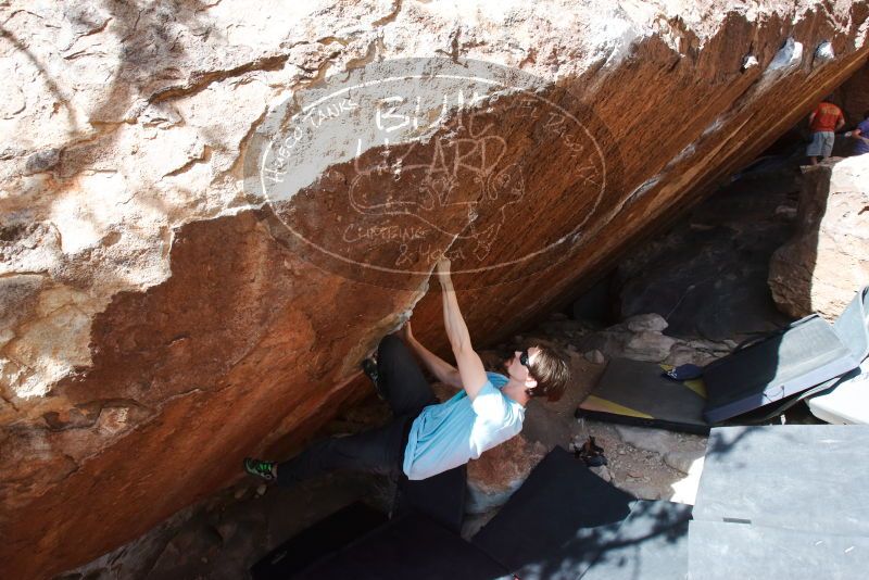 Bouldering in Hueco Tanks on 03/01/2019 with Blue Lizard Climbing and Yoga

Filename: SRM_20190301_1533350.jpg
Aperture: f/5.6
Shutter Speed: 1/400
Body: Canon EOS-1D Mark II
Lens: Canon EF 16-35mm f/2.8 L