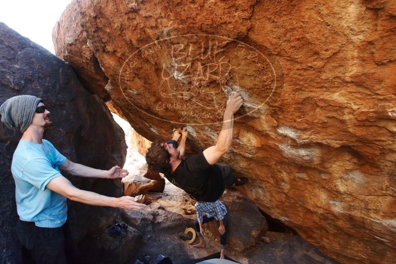Bouldering in Hueco Tanks on 03/01/2019 with Blue Lizard Climbing and Yoga

Filename: SRM_20190301_1649130.jpg
Aperture: f/5.6
Shutter Speed: 1/200
Body: Canon EOS-1D Mark II
Lens: Canon EF 16-35mm f/2.8 L