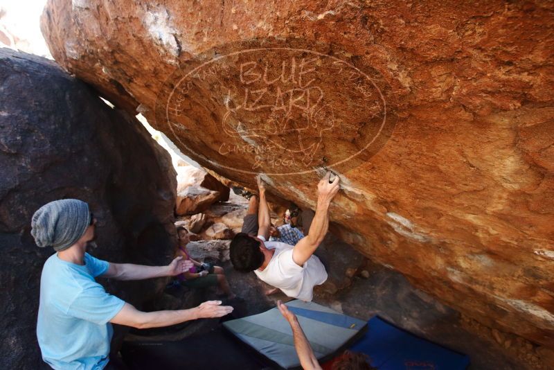 Bouldering in Hueco Tanks on 03/01/2019 with Blue Lizard Climbing and Yoga
Filename: SRM_20190301_1655220.jpg
Aperture: f/5.6
Shutter Speed: 1/250
Body: Canon EOS-1D Mark II
Lens: Canon EF 16-35mm f/2.8 L