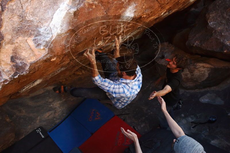 Bouldering in Hueco Tanks on 03/01/2019 with Blue Lizard Climbing and Yoga

Filename: SRM_20190301_1726500.jpg
Aperture: f/5.0
Shutter Speed: 1/320
Body: Canon EOS-1D Mark II
Lens: Canon EF 16-35mm f/2.8 L