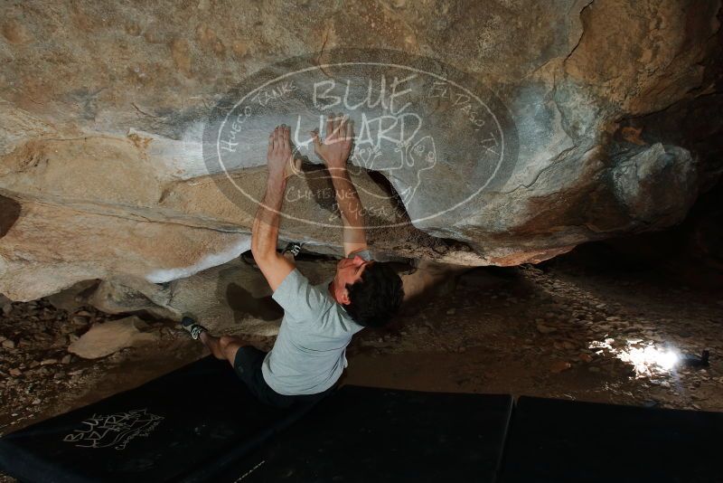 Bouldering in Hueco Tanks on 03/02/2019 with Blue Lizard Climbing and Yoga

Filename: SRM_20190302_1324250.jpg
Aperture: f/8.0
Shutter Speed: 1/250
Body: Canon EOS-1D Mark II
Lens: Canon EF 16-35mm f/2.8 L
