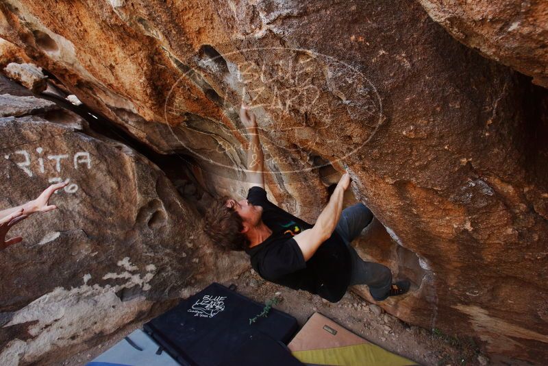 Bouldering in Hueco Tanks on 03/02/2019 with Blue Lizard Climbing and Yoga

Filename: SRM_20190302_1459070.jpg
Aperture: f/5.6
Shutter Speed: 1/250
Body: Canon EOS-1D Mark II
Lens: Canon EF 16-35mm f/2.8 L