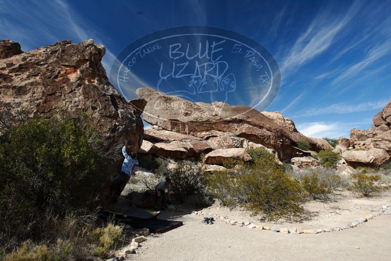 Bouldering in Hueco Tanks on 03/02/2019 with Blue Lizard Climbing and Yoga

Filename: SRM_20190302_1528020.jpg
Aperture: f/5.6
Shutter Speed: 1/250
Body: Canon EOS-1D Mark II
Lens: Canon EF 16-35mm f/2.8 L