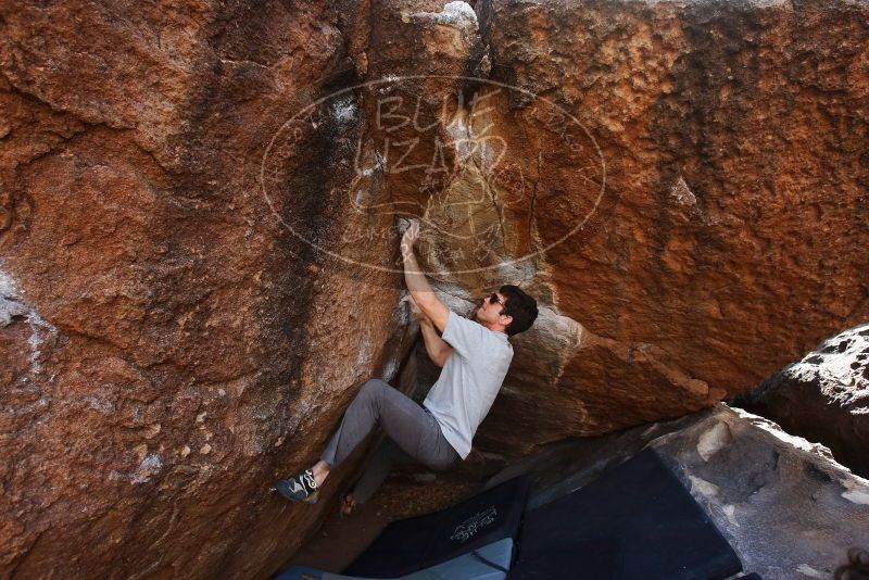 Bouldering in Hueco Tanks on 03/02/2019 with Blue Lizard Climbing and Yoga

Filename: SRM_20190302_1601130.jpg
Aperture: f/5.6
Shutter Speed: 1/250
Body: Canon EOS-1D Mark II
Lens: Canon EF 16-35mm f/2.8 L