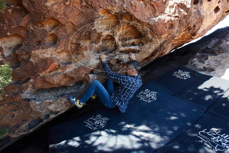 Bouldering in Hueco Tanks on 03/03/2019 with Blue Lizard Climbing and Yoga

Filename: SRM_20190303_1134070.jpg
Aperture: f/5.6
Shutter Speed: 1/250
Body: Canon EOS-1D Mark II
Lens: Canon EF 16-35mm f/2.8 L