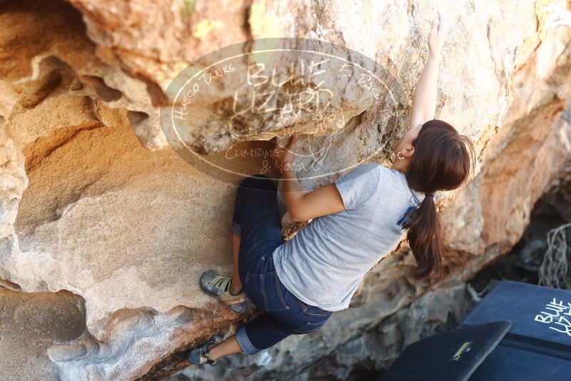 Bouldering in Hueco Tanks on 03/03/2019 with Blue Lizard Climbing and Yoga

Filename: SRM_20190303_1226580.jpg
Aperture: f/3.5
Shutter Speed: 1/320
Body: Canon EOS-1D Mark II
Lens: Canon EF 50mm f/1.8 II
