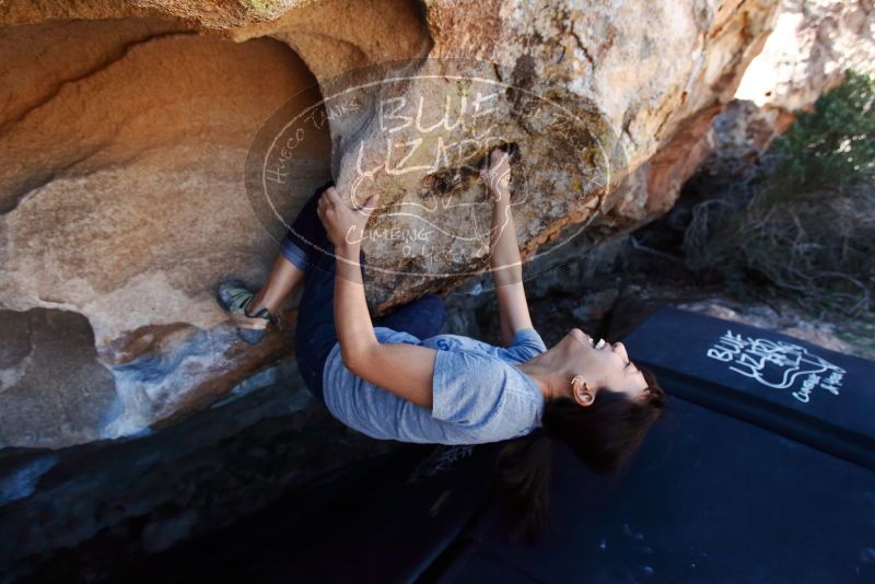 Bouldering in Hueco Tanks on 03/03/2019 with Blue Lizard Climbing and Yoga

Filename: SRM_20190303_1234320.jpg
Aperture: f/5.0
Shutter Speed: 1/640
Body: Canon EOS-1D Mark II
Lens: Canon EF 16-35mm f/2.8 L