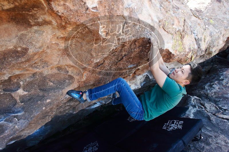 Bouldering in Hueco Tanks on 03/03/2019 with Blue Lizard Climbing and Yoga

Filename: SRM_20190303_1337050.jpg
Aperture: f/5.6
Shutter Speed: 1/250
Body: Canon EOS-1D Mark II
Lens: Canon EF 16-35mm f/2.8 L