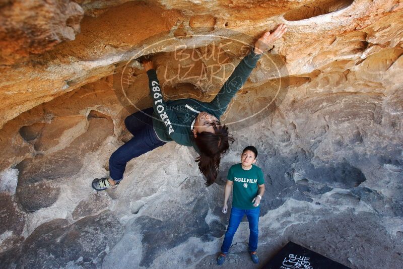 Bouldering in Hueco Tanks on 03/03/2019 with Blue Lizard Climbing and Yoga

Filename: SRM_20190303_1500590.jpg
Aperture: f/5.6
Shutter Speed: 1/250
Body: Canon EOS-1D Mark II
Lens: Canon EF 16-35mm f/2.8 L