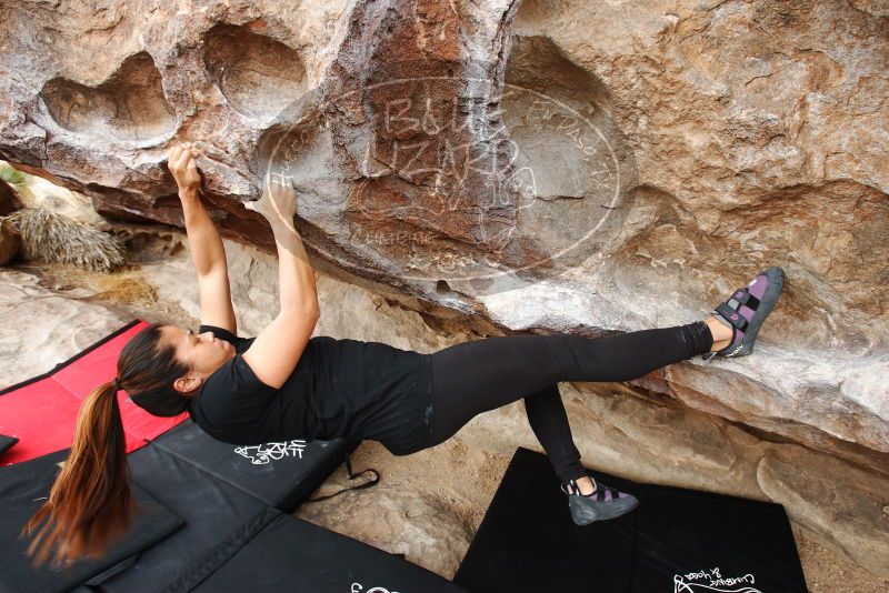 Bouldering in Hueco Tanks on 03/08/2019 with Blue Lizard Climbing and Yoga

Filename: SRM_20190308_1305430.jpg
Aperture: f/5.6
Shutter Speed: 1/160
Body: Canon EOS-1D Mark II
Lens: Canon EF 16-35mm f/2.8 L