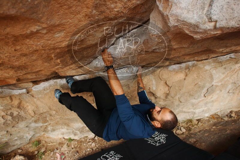 Bouldering in Hueco Tanks on 03/08/2019 with Blue Lizard Climbing and Yoga

Filename: SRM_20190308_1428190.jpg
Aperture: f/5.6
Shutter Speed: 1/200
Body: Canon EOS-1D Mark II
Lens: Canon EF 16-35mm f/2.8 L