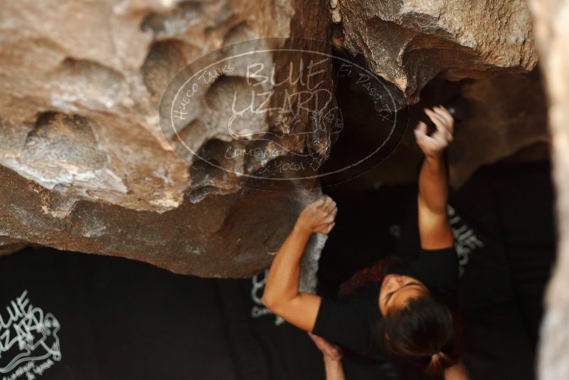 Bouldering in Hueco Tanks on 03/08/2019 with Blue Lizard Climbing and Yoga

Filename: SRM_20190308_1650270.jpg
Aperture: f/2.5
Shutter Speed: 1/160
Body: Canon EOS-1D Mark II
Lens: Canon EF 50mm f/1.8 II