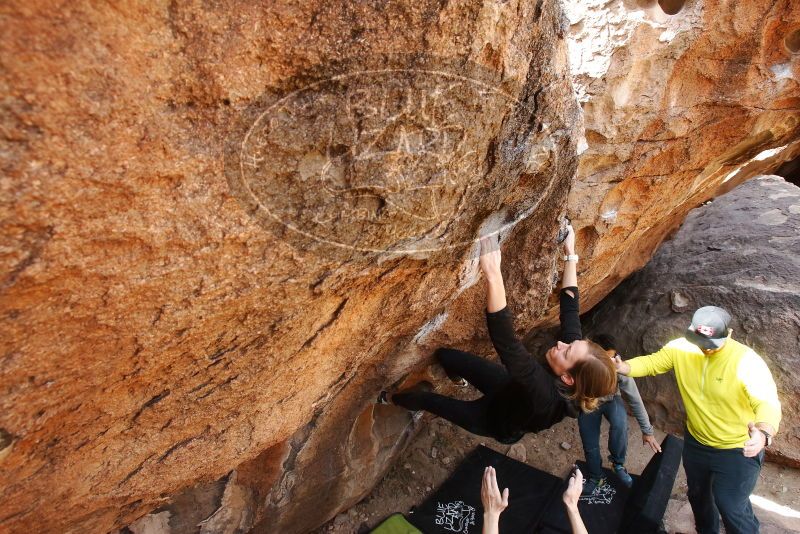 Bouldering in Hueco Tanks on 03/09/2019 with Blue Lizard Climbing and Yoga

Filename: SRM_20190309_1254140.jpg
Aperture: f/5.6
Shutter Speed: 1/250
Body: Canon EOS-1D Mark II
Lens: Canon EF 16-35mm f/2.8 L