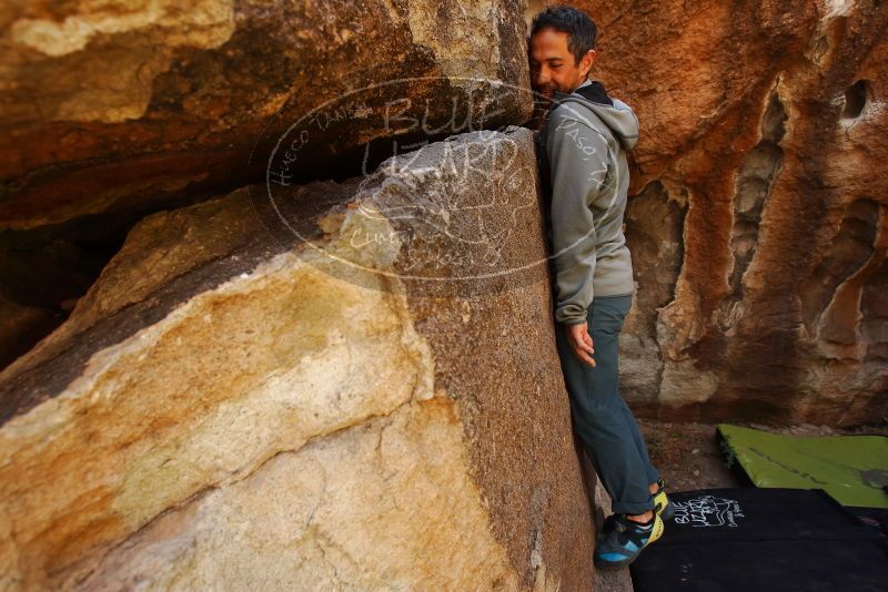 Bouldering in Hueco Tanks on 03/09/2019 with Blue Lizard Climbing and Yoga

Filename: SRM_20190309_1316080.jpg
Aperture: f/5.6
Shutter Speed: 1/320
Body: Canon EOS-1D Mark II
Lens: Canon EF 16-35mm f/2.8 L