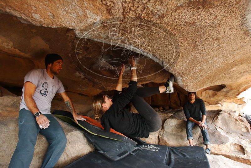 Bouldering in Hueco Tanks on 03/09/2019 with Blue Lizard Climbing and Yoga

Filename: SRM_20190309_1530470.jpg
Aperture: f/5.6
Shutter Speed: 1/250
Body: Canon EOS-1D Mark II
Lens: Canon EF 16-35mm f/2.8 L