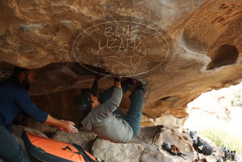 Bouldering in Hueco Tanks on 03/09/2019 with Blue Lizard Climbing and Yoga

Filename: SRM_20190309_1620550.jpg
Aperture: f/4.0
Shutter Speed: 1/320
Body: Canon EOS-1D Mark II
Lens: Canon EF 50mm f/1.8 II