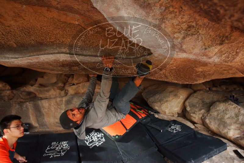 Bouldering in Hueco Tanks on 03/09/2019 with Blue Lizard Climbing and Yoga

Filename: SRM_20190309_1653300.jpg
Aperture: f/5.6
Shutter Speed: 1/200
Body: Canon EOS-1D Mark II
Lens: Canon EF 16-35mm f/2.8 L