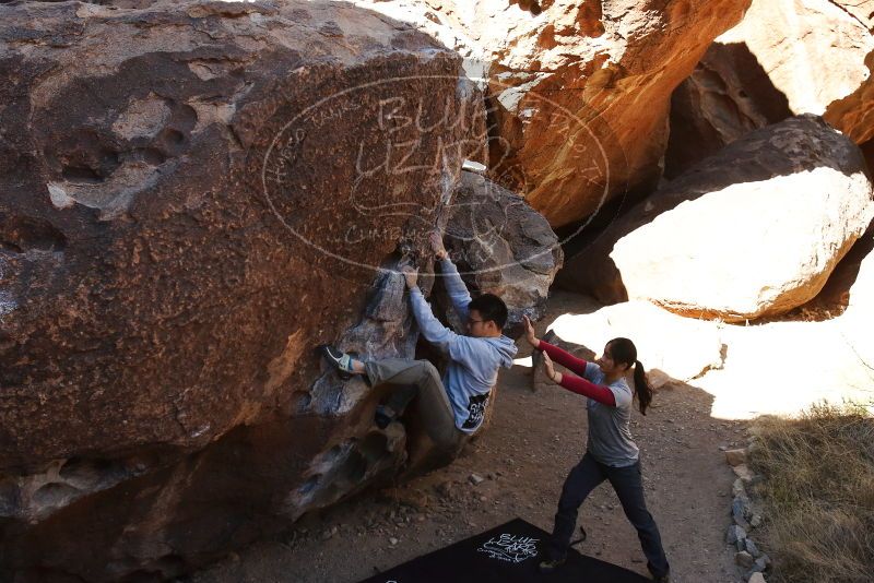 Bouldering in Hueco Tanks on 03/09/2019 with Blue Lizard Climbing and Yoga

Filename: SRM_20190309_1052440.jpg
Aperture: f/5.6
Shutter Speed: 1/160
Body: Canon EOS-1D Mark II
Lens: Canon EF 16-35mm f/2.8 L
