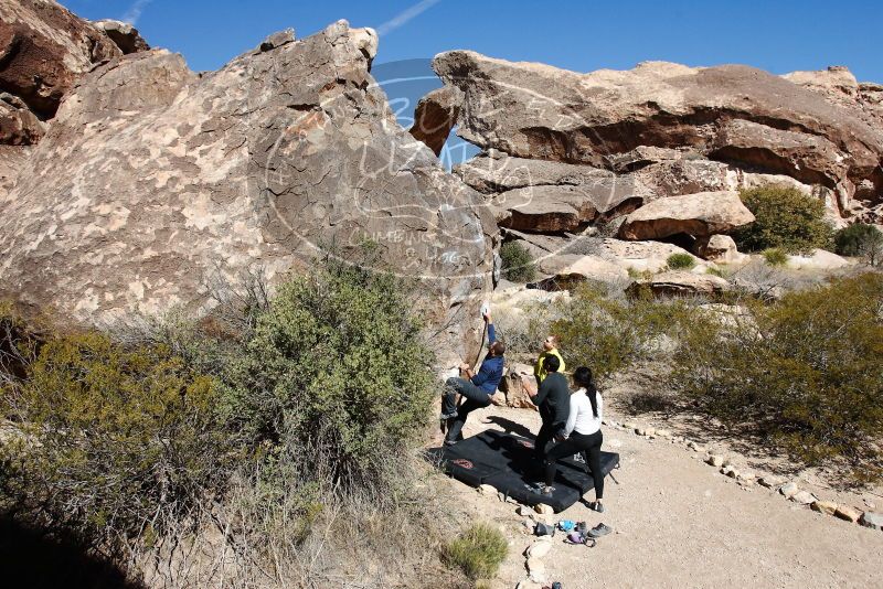 Bouldering in Hueco Tanks on 03/09/2019 with Blue Lizard Climbing and Yoga

Filename: SRM_20190309_1055250.jpg
Aperture: f/5.6
Shutter Speed: 1/8000
Body: Canon EOS-1D Mark II
Lens: Canon EF 16-35mm f/2.8 L