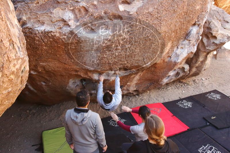 Bouldering in Hueco Tanks on 03/09/2019 with Blue Lizard Climbing and Yoga

Filename: SRM_20190309_1056130.jpg
Aperture: f/5.6
Shutter Speed: 1/250
Body: Canon EOS-1D Mark II
Lens: Canon EF 16-35mm f/2.8 L