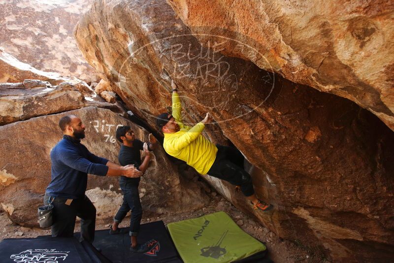 Bouldering in Hueco Tanks on 03/09/2019 with Blue Lizard Climbing and Yoga

Filename: SRM_20190309_1208460.jpg
Aperture: f/5.6
Shutter Speed: 1/400
Body: Canon EOS-1D Mark II
Lens: Canon EF 16-35mm f/2.8 L