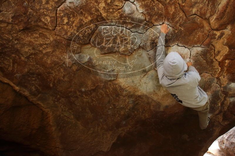 Bouldering in Hueco Tanks on 03/09/2019 with Blue Lizard Climbing and Yoga

Filename: SRM_20190309_1328530.jpg
Aperture: f/5.6
Shutter Speed: 1/160
Body: Canon EOS-1D Mark II
Lens: Canon EF 16-35mm f/2.8 L