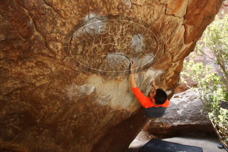 Bouldering in Hueco Tanks on 03/09/2019 with Blue Lizard Climbing and Yoga

Filename: SRM_20190309_1334080.jpg
Aperture: f/5.6
Shutter Speed: 1/160
Body: Canon EOS-1D Mark II
Lens: Canon EF 16-35mm f/2.8 L