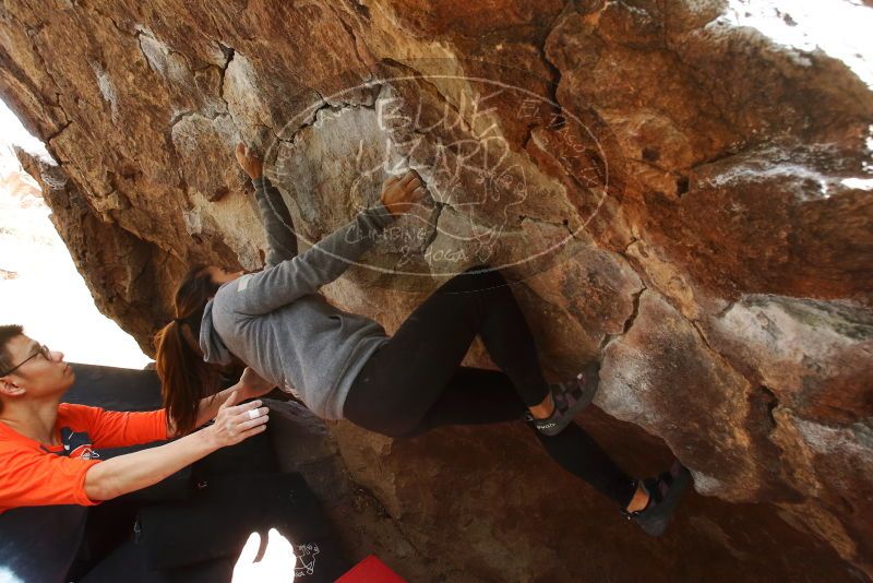 Bouldering in Hueco Tanks on 03/09/2019 with Blue Lizard Climbing and Yoga

Filename: SRM_20190309_1343110.jpg
Aperture: f/5.6
Shutter Speed: 1/125
Body: Canon EOS-1D Mark II
Lens: Canon EF 16-35mm f/2.8 L