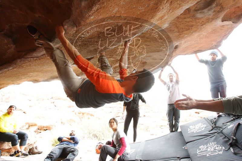 Bouldering in Hueco Tanks on 03/09/2019 with Blue Lizard Climbing and Yoga

Filename: SRM_20190309_1554330.jpg
Aperture: f/5.6
Shutter Speed: 1/200
Body: Canon EOS-1D Mark II
Lens: Canon EF 16-35mm f/2.8 L