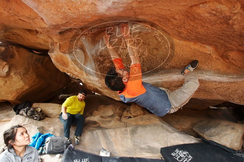 Bouldering in Hueco Tanks on 03/09/2019 with Blue Lizard Climbing and Yoga

Filename: SRM_20190309_1612200.jpg
Aperture: f/5.6
Shutter Speed: 1/160
Body: Canon EOS-1D Mark II
Lens: Canon EF 16-35mm f/2.8 L