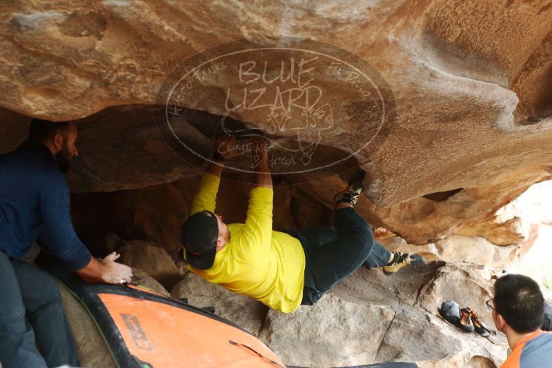 Bouldering in Hueco Tanks on 03/09/2019 with Blue Lizard Climbing and Yoga

Filename: SRM_20190309_1617540.jpg
Aperture: f/4.0
Shutter Speed: 1/250
Body: Canon EOS-1D Mark II
Lens: Canon EF 50mm f/1.8 II
