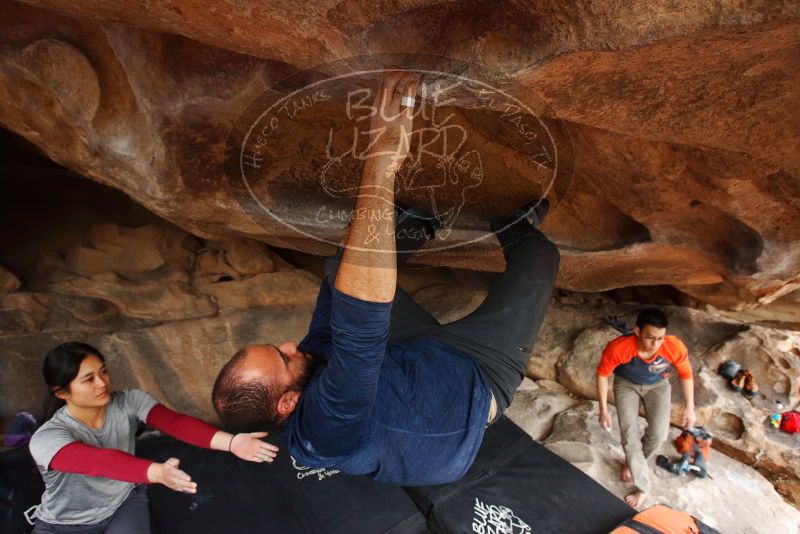Bouldering in Hueco Tanks on 03/09/2019 with Blue Lizard Climbing and Yoga

Filename: SRM_20190309_1658430.jpg
Aperture: f/5.6
Shutter Speed: 1/250
Body: Canon EOS-1D Mark II
Lens: Canon EF 16-35mm f/2.8 L