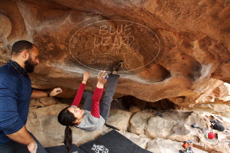 Bouldering in Hueco Tanks on 03/09/2019 with Blue Lizard Climbing and Yoga

Filename: SRM_20190309_1701390.jpg
Aperture: f/4.5
Shutter Speed: 1/250
Body: Canon EOS-1D Mark II
Lens: Canon EF 16-35mm f/2.8 L