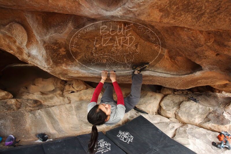 Bouldering in Hueco Tanks on 03/09/2019 with Blue Lizard Climbing and Yoga

Filename: SRM_20190309_1702530.jpg
Aperture: f/4.5
Shutter Speed: 1/250
Body: Canon EOS-1D Mark II
Lens: Canon EF 16-35mm f/2.8 L