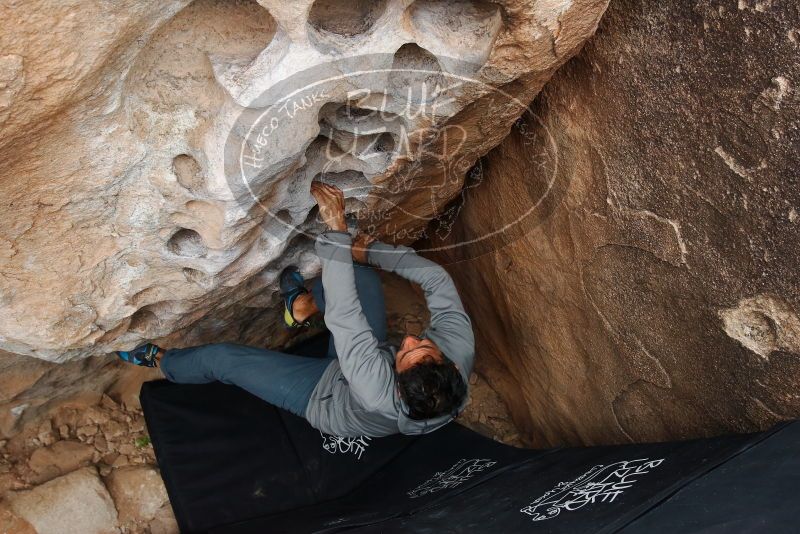 Bouldering in Hueco Tanks on 03/10/2019 with Blue Lizard Climbing and Yoga

Filename: SRM_20190310_1006020.jpg
Aperture: f/5.6
Shutter Speed: 1/200
Body: Canon EOS-1D Mark II
Lens: Canon EF 16-35mm f/2.8 L