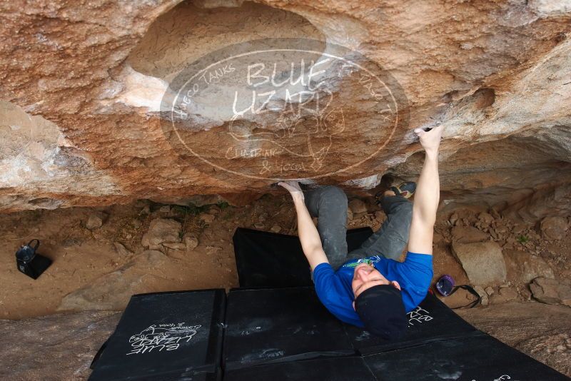 Bouldering in Hueco Tanks on 03/10/2019 with Blue Lizard Climbing and Yoga

Filename: SRM_20190310_1021350.jpg
Aperture: f/5.6
Shutter Speed: 1/200
Body: Canon EOS-1D Mark II
Lens: Canon EF 16-35mm f/2.8 L