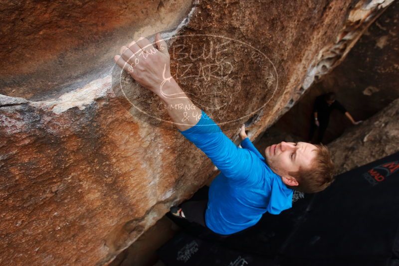 Bouldering in Hueco Tanks on 03/10/2019 with Blue Lizard Climbing and Yoga

Filename: SRM_20190310_1037165.jpg
Aperture: f/5.6
Shutter Speed: 1/400
Body: Canon EOS-1D Mark II
Lens: Canon EF 16-35mm f/2.8 L
