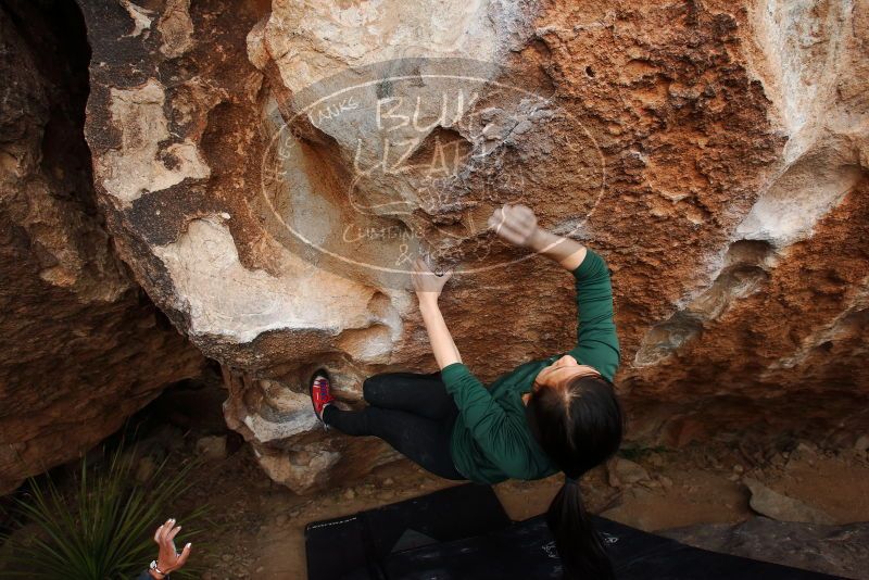 Bouldering in Hueco Tanks on 03/10/2019 with Blue Lizard Climbing and Yoga

Filename: SRM_20190310_1041460.jpg
Aperture: f/5.6
Shutter Speed: 1/250
Body: Canon EOS-1D Mark II
Lens: Canon EF 16-35mm f/2.8 L