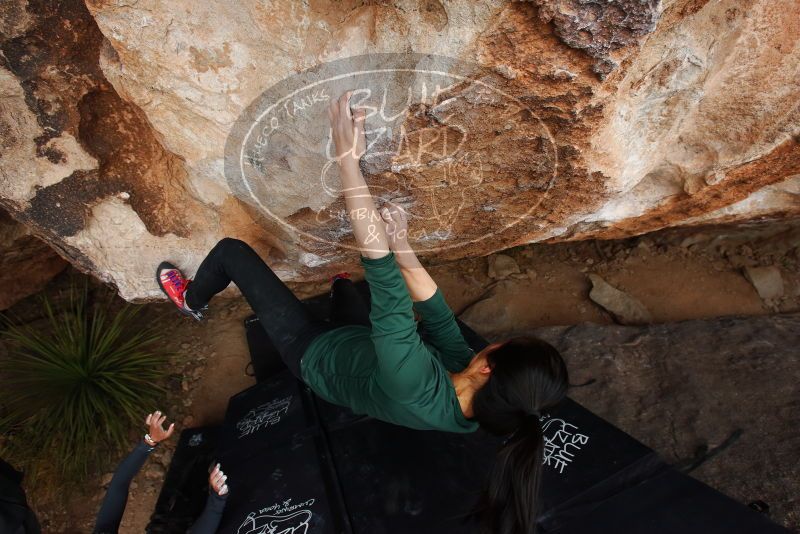 Bouldering in Hueco Tanks on 03/10/2019 with Blue Lizard Climbing and Yoga

Filename: SRM_20190310_1041530.jpg
Aperture: f/5.6
Shutter Speed: 1/250
Body: Canon EOS-1D Mark II
Lens: Canon EF 16-35mm f/2.8 L